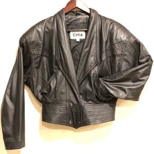 CHIA Vintage leather jacket